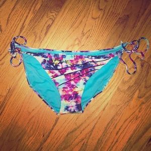 ATHLETA Floral Fade bikini bottoms